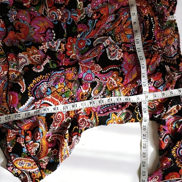 Andrea Behar Boston Proper Floral Paisley Top - Picture 5 of 6